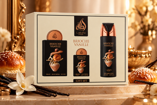 Lattafa Brioche Vanille Gift Set – Unisex
