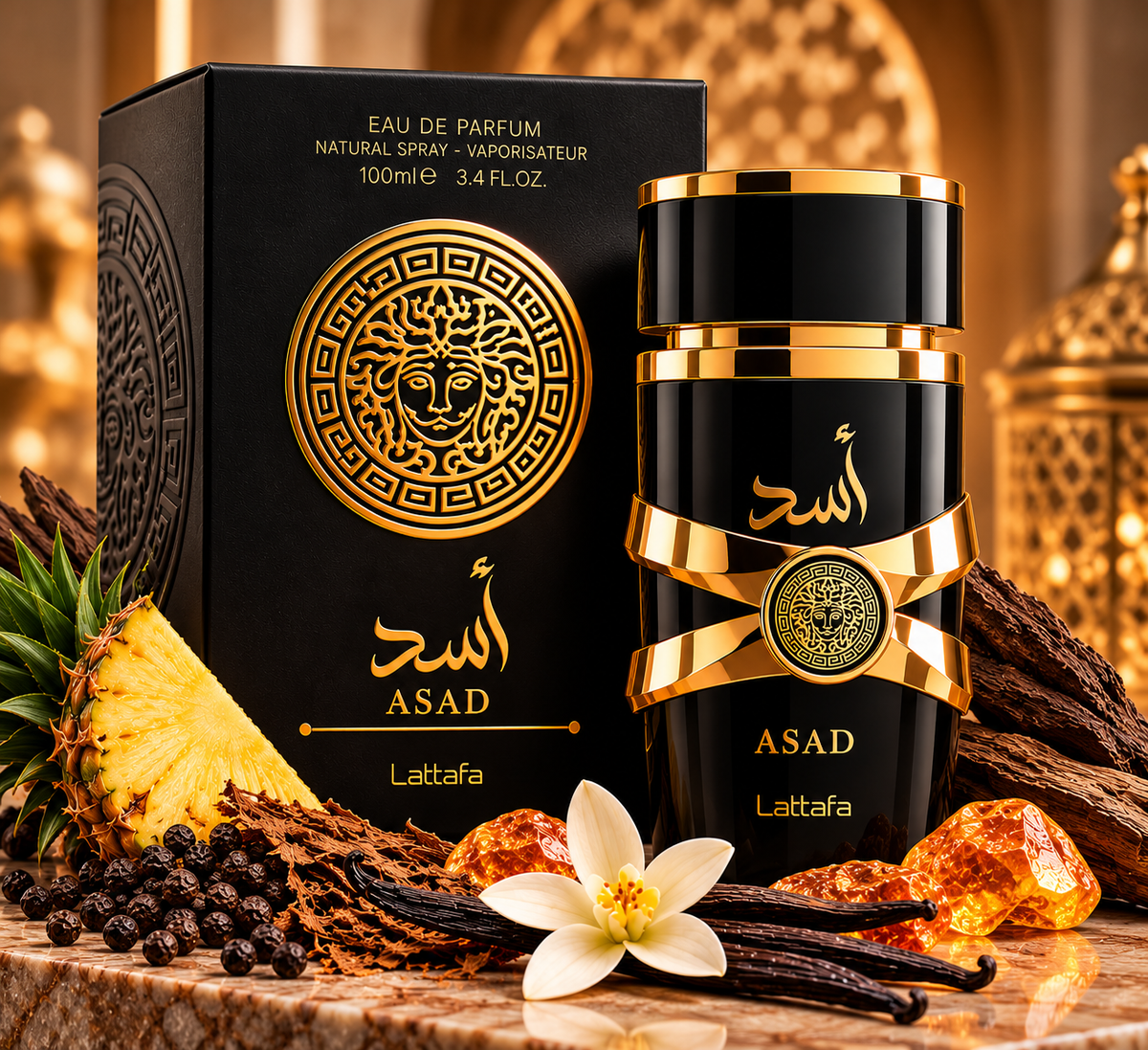 Lattafa Asad Eau de Parfum 100ml – For Men
