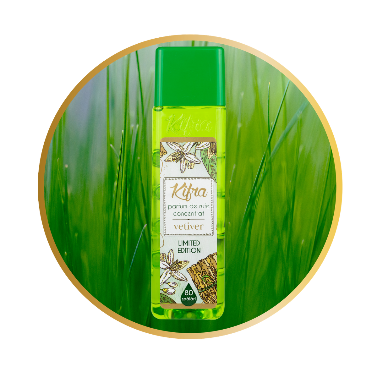 Kifra Vetiver Concentrated Laundry Perfume – Limited Edition